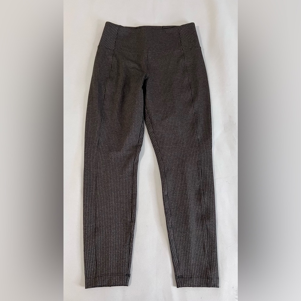 Athleta Black Ribbed Leggings
